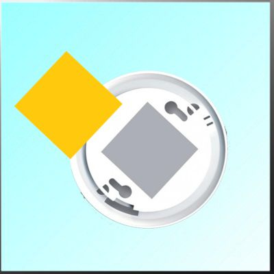 Klebepad für Rauchwarnmelder Kidde Q2